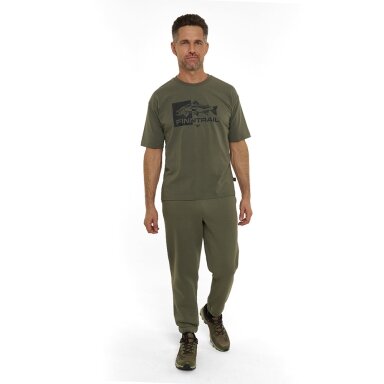 Marškinėliai Finntrail FISH Khaki 6718