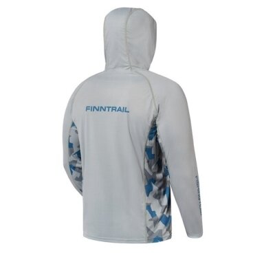 T-särk Finntrail WAVE BIG FISH Grey 6609