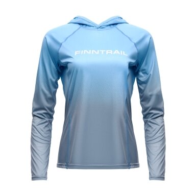 T-särk Finntrail VENUS HOOD Lightblue 6621