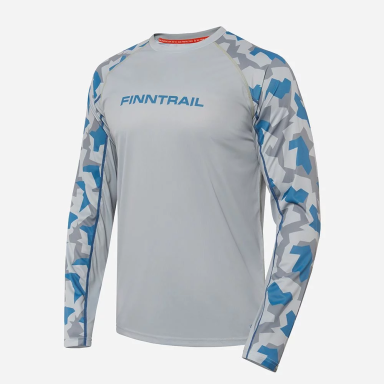 T-särk Finntrail WAVE Grey 6612