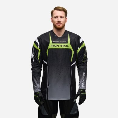 Marškinėliai Finntrail ATOM Graphite 1226 5
