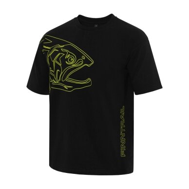 T-shirt Finntrail BIG FISH BlackYellow 6711
