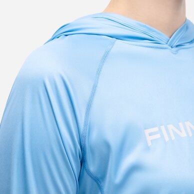 Marškinėliai Finntrail VENUS HOOD Lightblue 6621 5