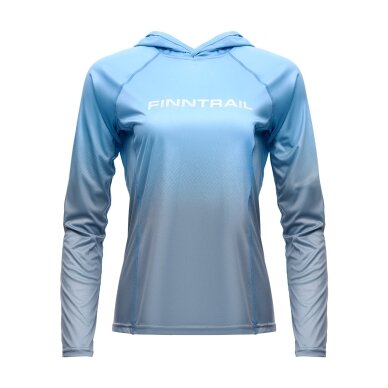 Marškinėliai Finntrail VENUS HOOD Lightblue 6621 1