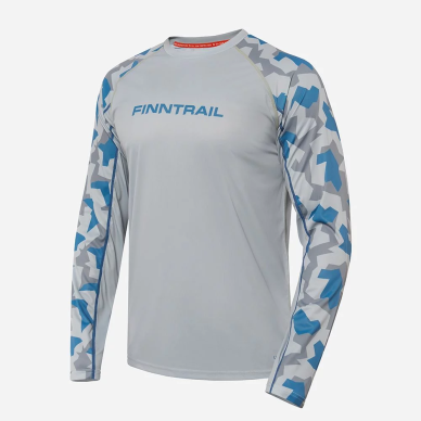 Marškinėliai Finntrail WAVE Grey 6612