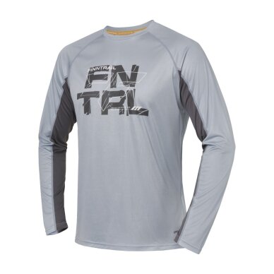 Krekls ar garām piedurknēm Finntrail WAVE LOGO Grey 6613