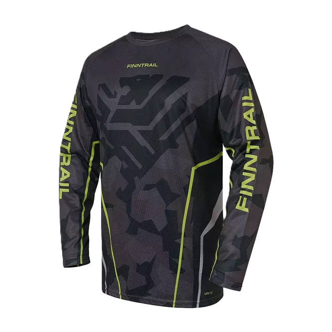 Футболка Finntrail JERSEY CamoShadowBlack 6600 1