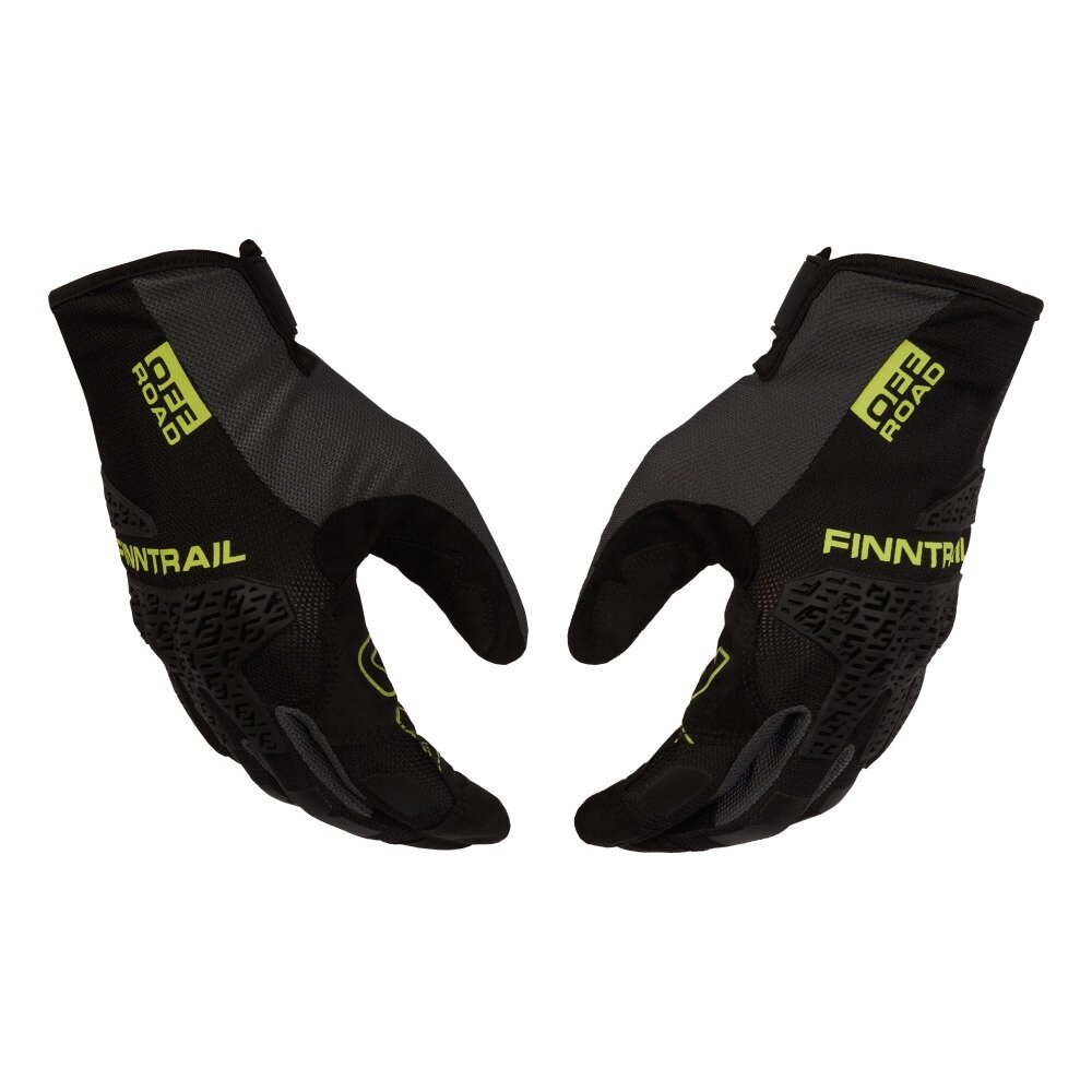 Pirštinės Finntrail ENDURO GraphiteYellow 2732 3