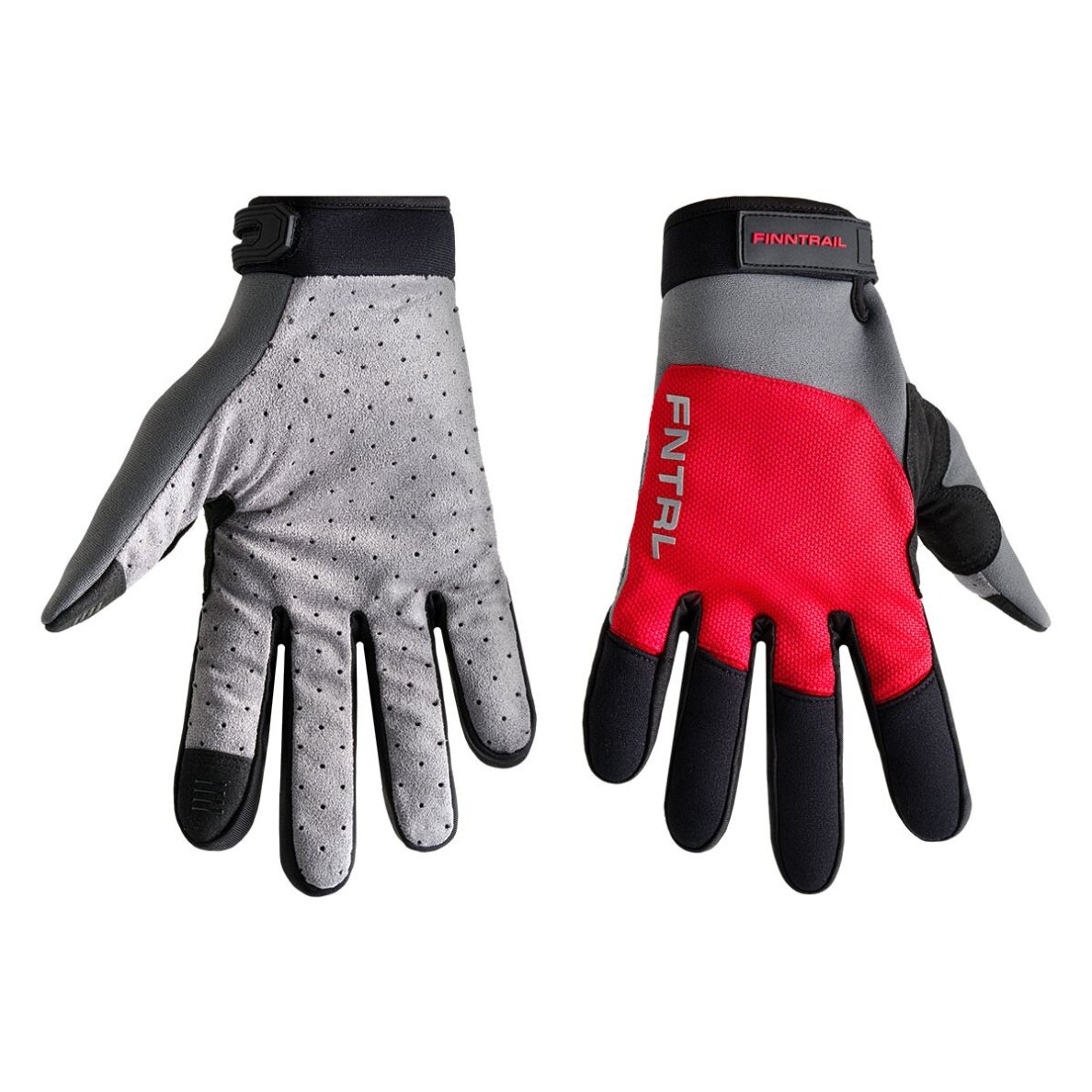Gloves Finntrail ATOM GraphiteRed 2842