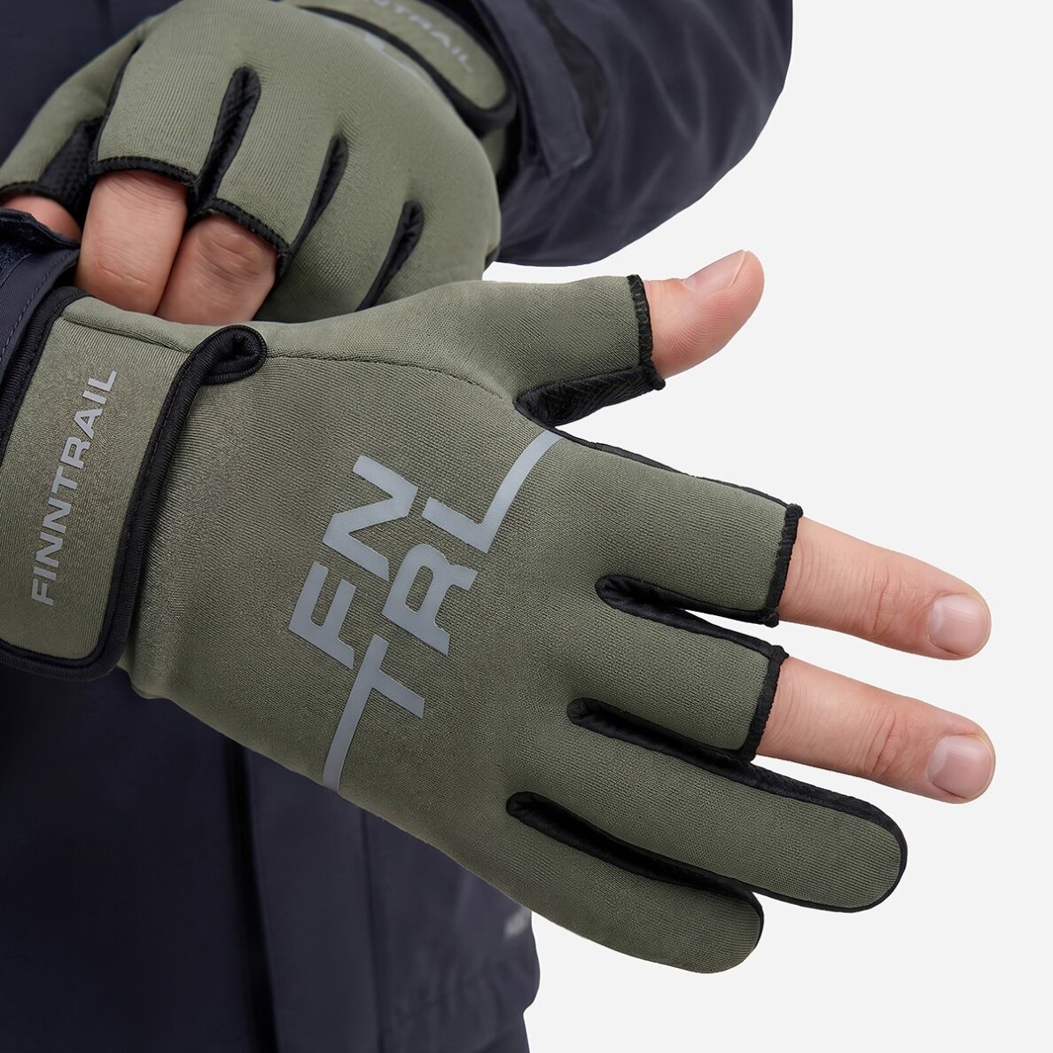 Rękawice Finntrail NEOSENSOR Khaki 2731 1 Rękawice Finntrail NEOSENSOR Khaki 2731 1