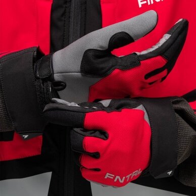 Gloves Finntrail ATOM GraphiteRed 2842 2 Gloves Finntrail ATOM GraphiteRed 2842 2