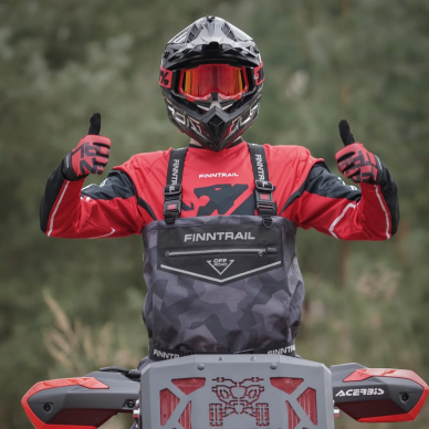 Pirštinės Finntrail EAGLE Red 2841 3