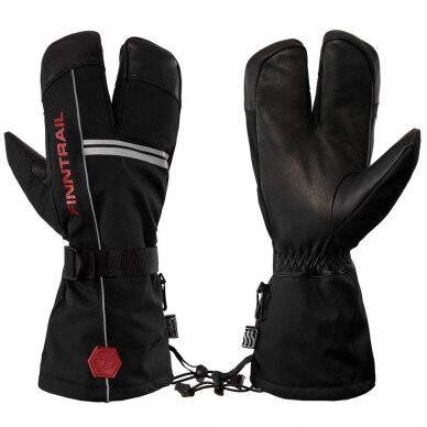 Gloves Finntrail LOBSTER GraphiteRed 2800 2