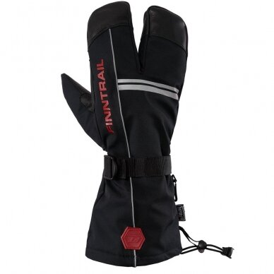 Gloves Finntrail LOBSTER GraphiteRed 2800