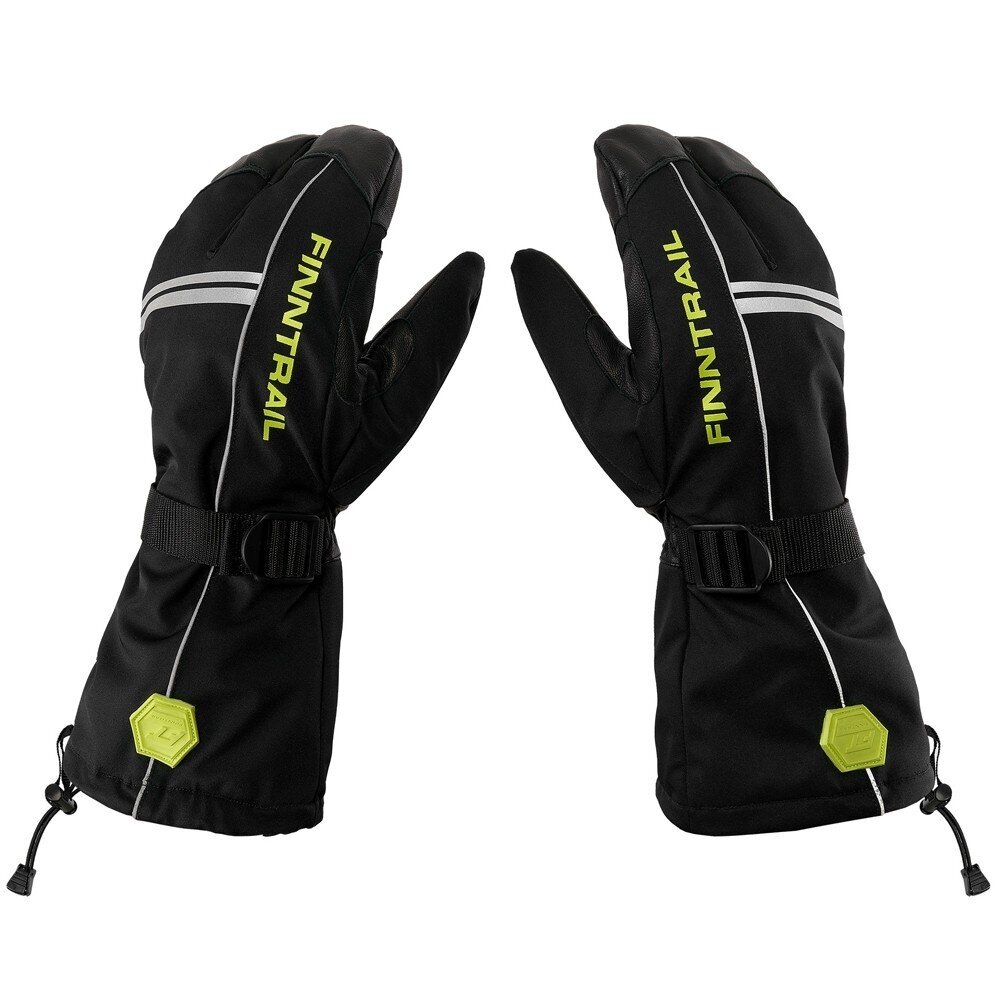 Gloves Finntrail LOBSTER GraphiteYellow 2800 3 Gloves Finntrail LOBSTER GraphiteYellow 2800 3