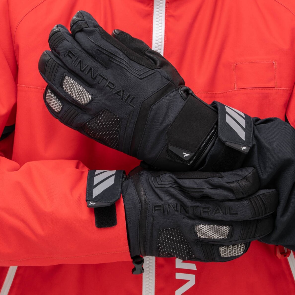 Перчатки Finntrail IMPACT Graphite 2712 4 Перчатки Finntrail IMPACT Graphite 2712 4