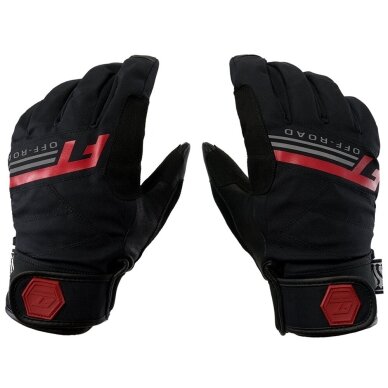Cimdi Finntrail GT GraphiteRed 2790 3