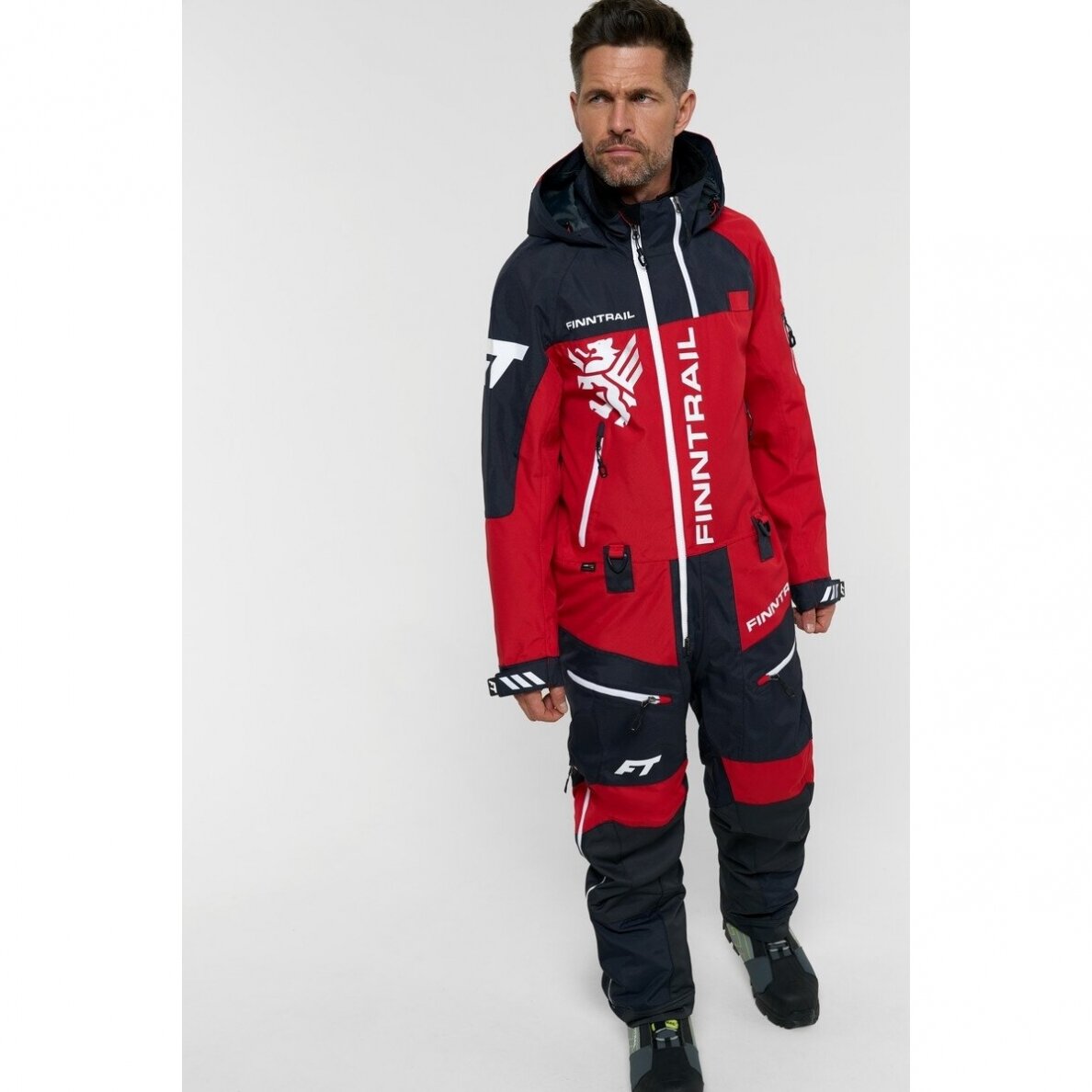 Šiltas kombinezonas Finntrail EVOLUTION Red 3812 14