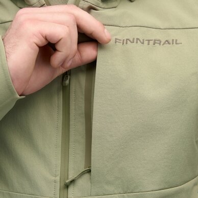 Softshell-jope Finntrail STRETCHSHELL Olive 1317 5 Softshell-jope Finntrail STRETCHSHELL Olive 1317 5