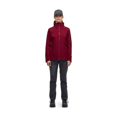 Softshell-jope Finntrail STRETCHSHELL W DarkRed 1329 1