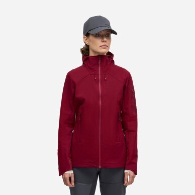 Softshell-jope Finntrail STRETCHSHELL W DarkRed 1329 3