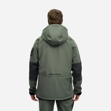 Softshell striukė Finntrail TACTIC Khaki 1323 4