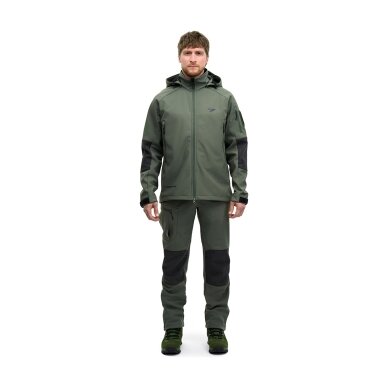 Softshell striukė Finntrail TACTIC Khaki 1323 1