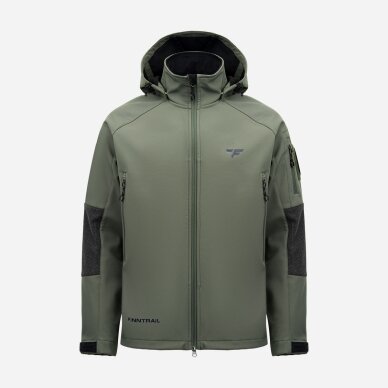 Softshell jaka Finntrail TACTIC Khaki 1323 Softshell jaka Finntrail TACTIC Khaki 1323