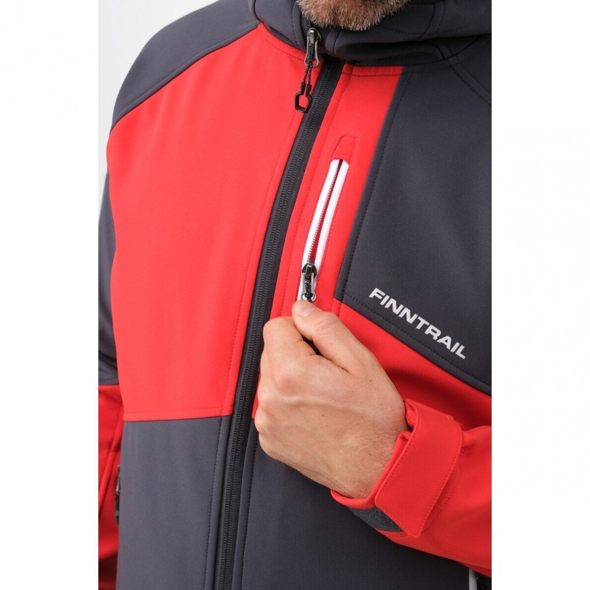Softshell striukė Finntrail TACTIC Red 1321 Softshell 14