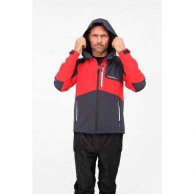 Softshell striukė Finntrail TACTIC Red 1321 Softshell 6