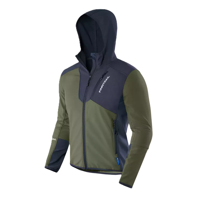 Softshell striukė Finntrail NITRO Khaki 1320 Softshell