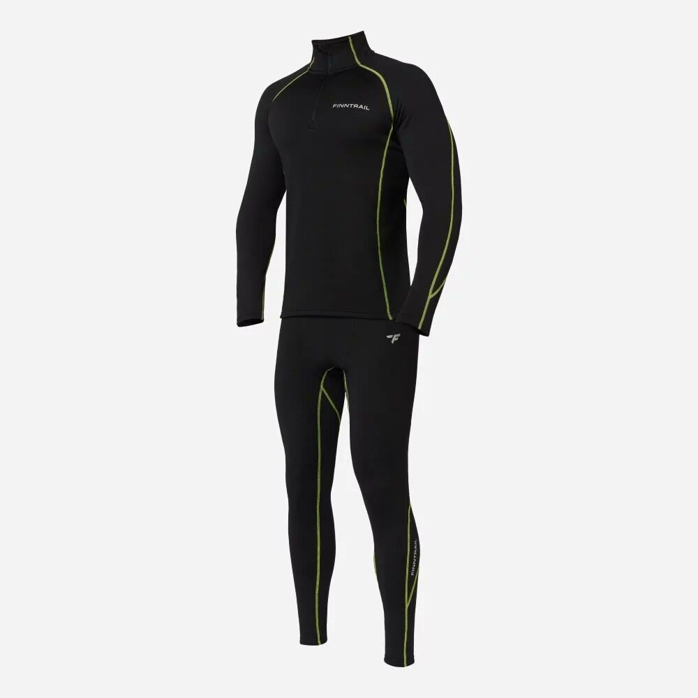 Termo drabužių komplektas Finntrail SUBZERO Black 6210 (I termo sluoksnis)