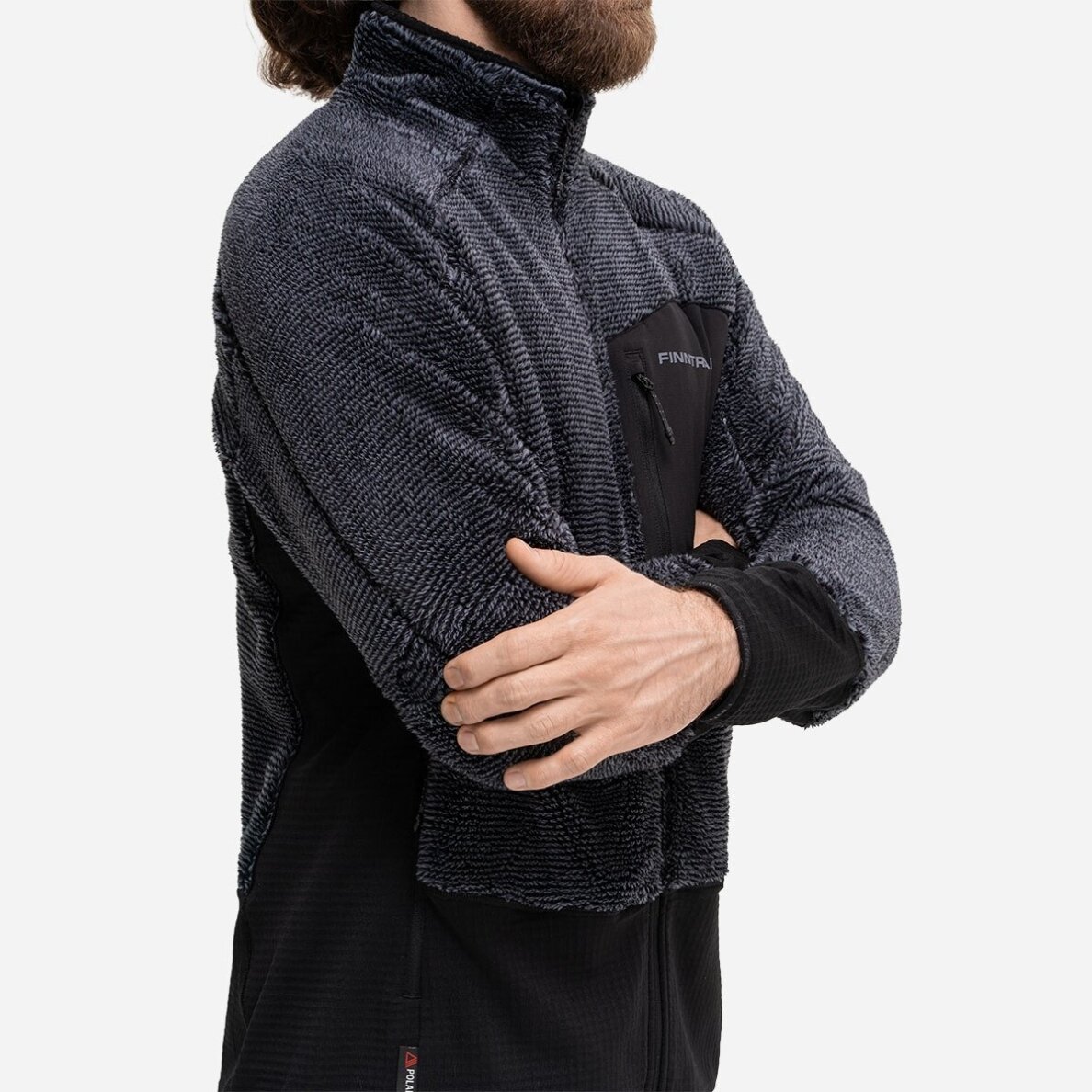 Termo džemperis Finntrail SKANDI 1405 DarkGrey (II termo sluoksnis) 5