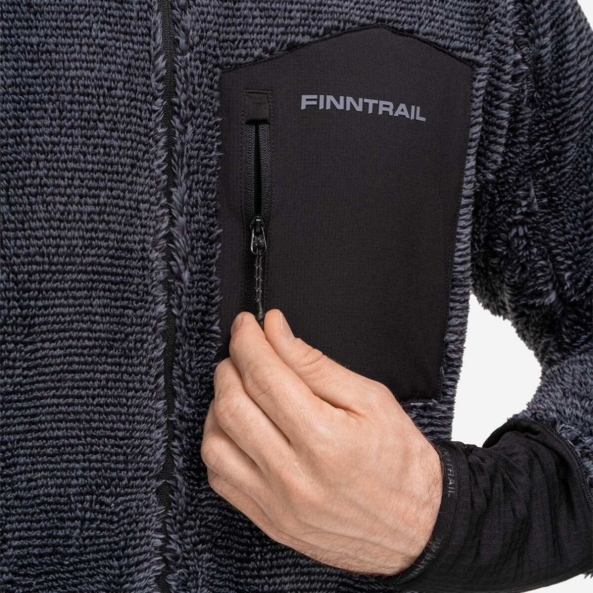 Termo džemperis Finntrail SKANDI 1405 DarkGrey (II termo sluoksnis) 7
